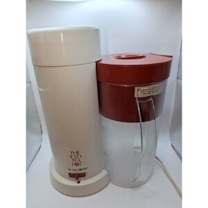 Mr. Coffee ICED TEA MAKER POT ICED TEA POT 2 QUART Model TM1 Red Tested